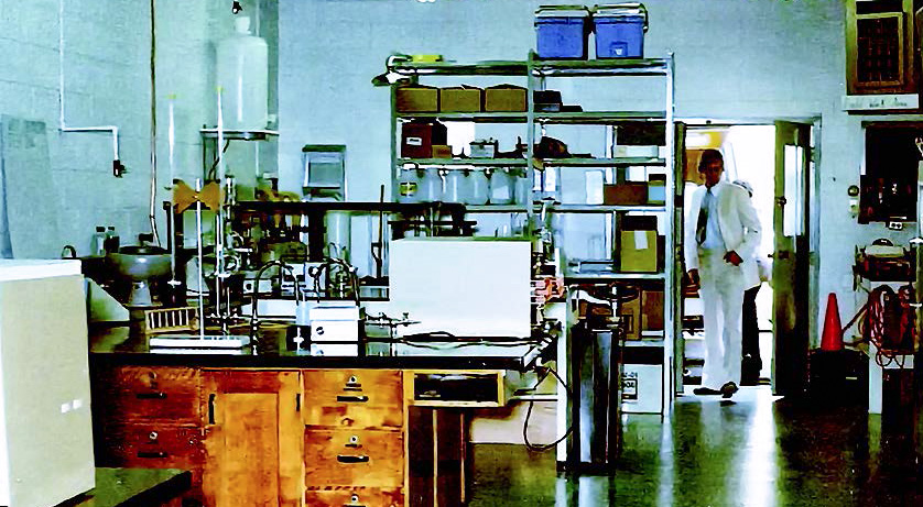 Inside of first lab opening day 1978 – Pace Analytical