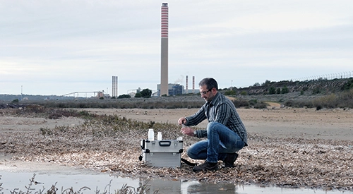 environmental engineer taking sample near factor. When the term trace metal is used, people are often referring to metals, such as copper, zinc, and iron, that are essential in small amounts for health in living organisms. There is some overlap between heavy metals and trace metals. For instance, copper is a heavy metal but also a trace metal essential to bone and heart health. Despite their necessity for organic life, some trace metals can also become toxic or even carcinogenic if present in larger amounts.