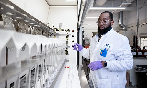 Pace Scientist working in laboratory. Polycyclic Aromatic Hydrocarbons, PAHs, What are polycyclic aromatic hydrocarbons, Types of PAHs