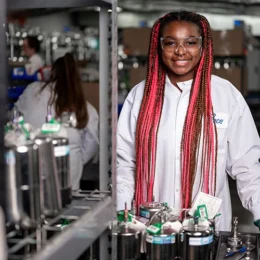Pace Scientist working in Laboratory. IAQ Testing, Indoor Air Testing, Tests for Mold