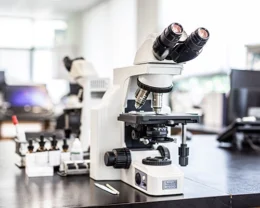 Microscope in laboratory. Pace Services for Environmental Consulting. Environmental Consulting, Environmental Testing, Environmental Testing and Analysis, Environmental lab services.