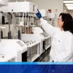 Pace Life Sciences Scientist working in laboratory.