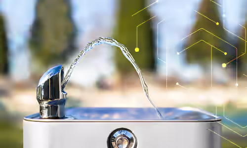 PFAS in 2026: What’s New in New York? Close up of drinking water fountain.