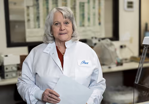Water Categories Tested under AAMI ST108. Pace® Scientist working in laboratory.