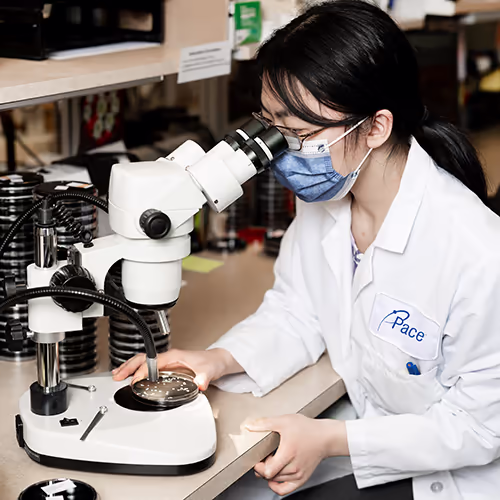 Pace® Scientist working in laboratory.