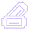 Tickets icon representing Event Centers. Hospitality Industry.
